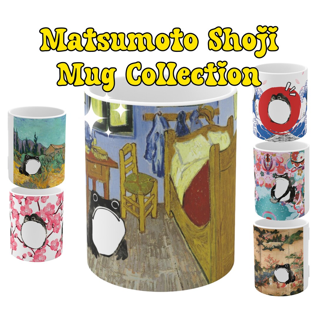 Japanese Matsumoto Hoji Frog Mug Collection 11oz - Etsy