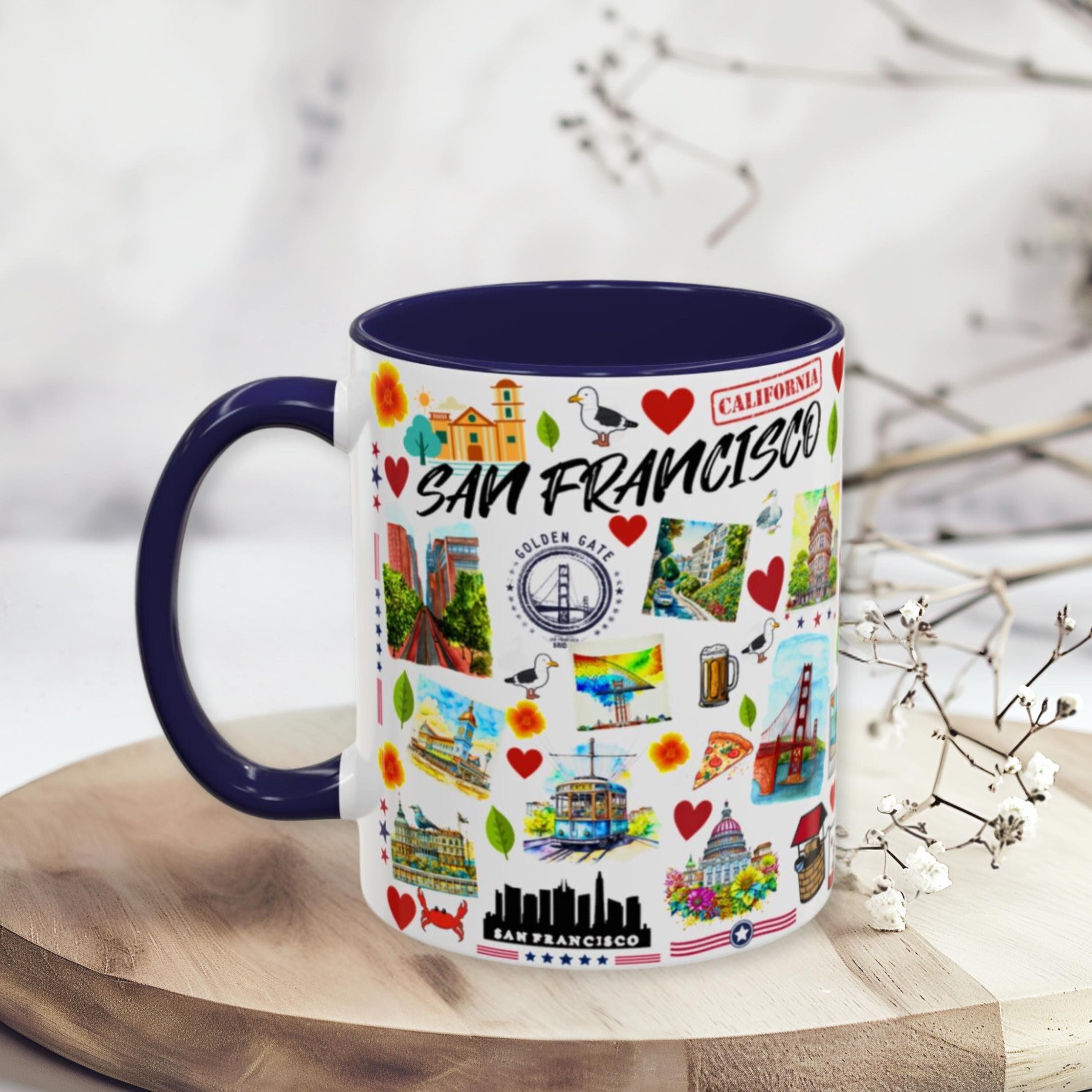 サンフランシスココーヒーマグ オリジナルお土産カップ 誕生日プレゼント お祝いや普段使いに最適なマグ サンフランシスコ記念品ファンカップ - Etsy  日本