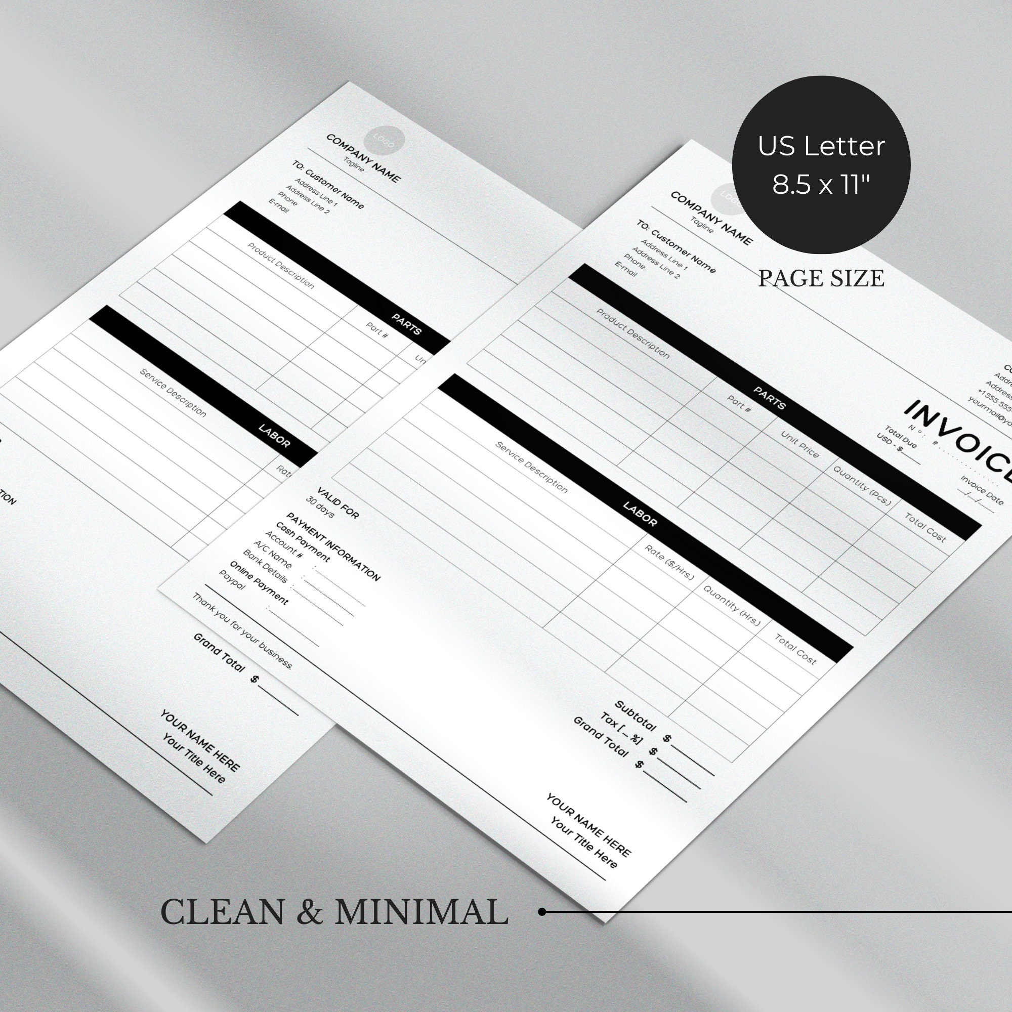 Car Repair Invoice Template Custom Automotive Service Invoice Auto Il Ebg6 