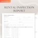 Rental Inspection Report PDF, Printable and Fillable Fillable Property ...