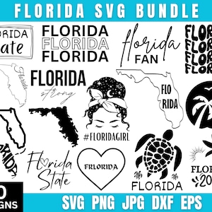 Florida Svg bundel, Florida Png, Florida Clipart, Florida State Svg, Verenigde Staten Svg, patriottische Svg, populaire Svg, digitale download