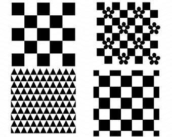 Checkerboard Svg, Checker Pattern Svg, Checkerboard Png, Checkerboard Clipart, Checkers Cut Files, Checkered Svg, Dxf, Eps, Jpg Files