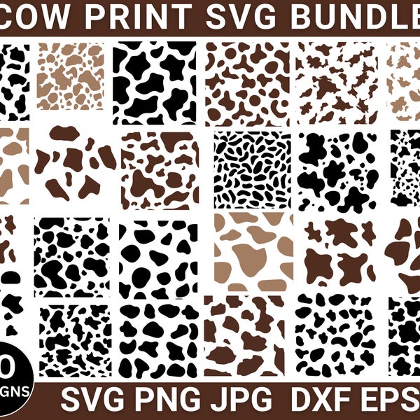 Cow Print - Etsy