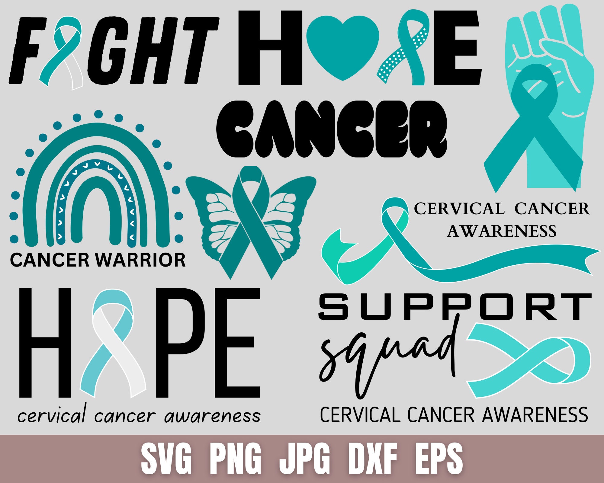 cervical-cancer-svg-bundle-cancer-awareness-svg-cancer-ribbon-svg