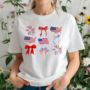4th Of July Bow Png, Coquette Bow Png, Patriotic Bow Png, 4th Of July Png, American Flag Png,USA Png, Independence Day Shirt Png,Sublimation image 7