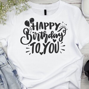 Its My Birthday Svg, Its My Birthday Png, Birthday Clipart, Birthday Squad Svg, Birthday Shirt Svg, Happy Birthday Svg, Svg Files For Cricut image 3