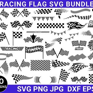 Race Flag Svg Png Bundle, Checkered Flag Svg, Racing Flag Svg, Race Flag Svg, Racing Flag Cut File, Racing Flags Svg, Instant Download