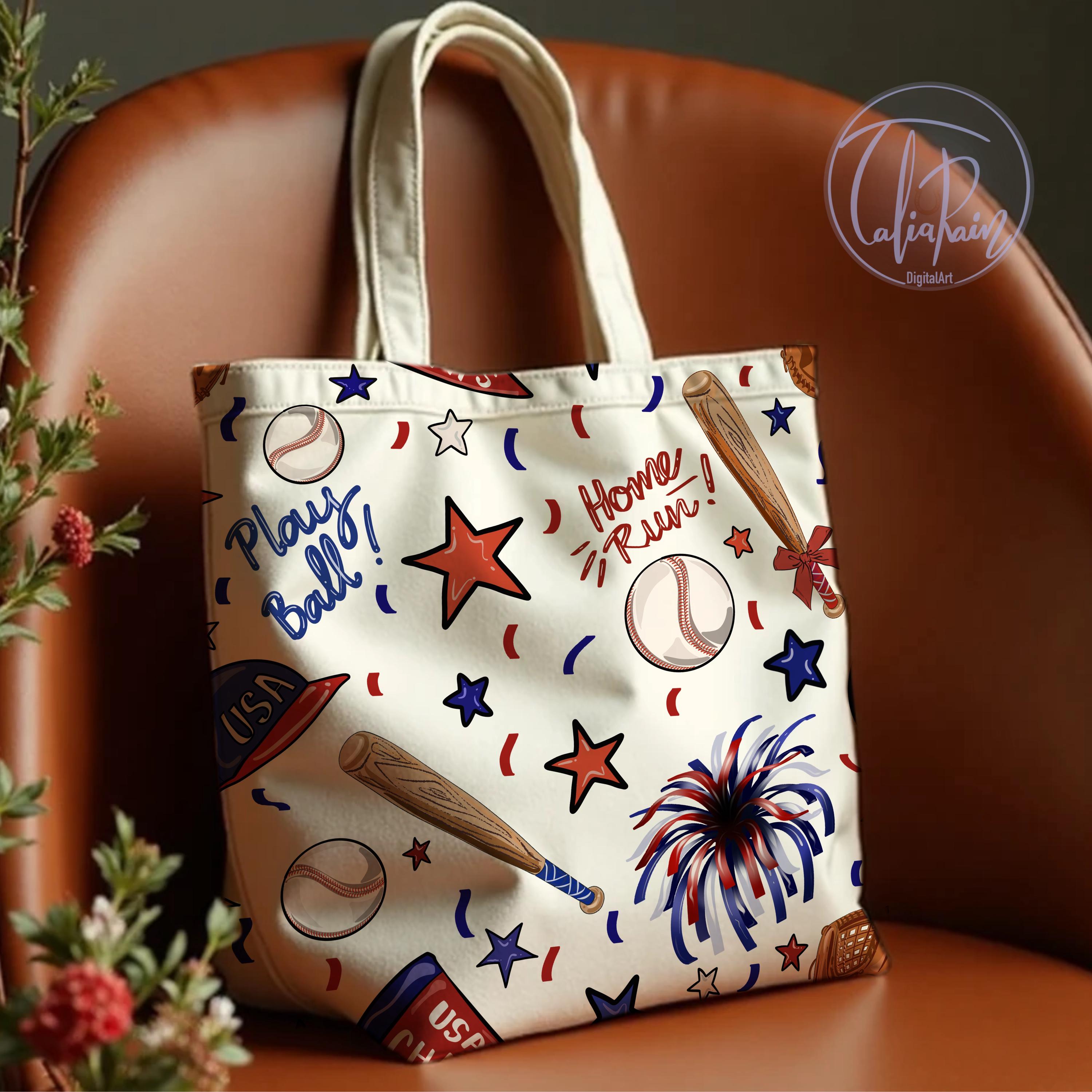 Cool Review About Red White And Blue Baseball Bag