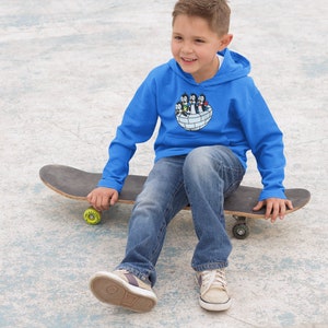 Toddler Pullover Hoodie, Toddler Hoodie, Toddler Sweatshirt, Toddler Fashion, Toddler Clothes, Chilly Willy Ice Cream, Kids Hoodies,