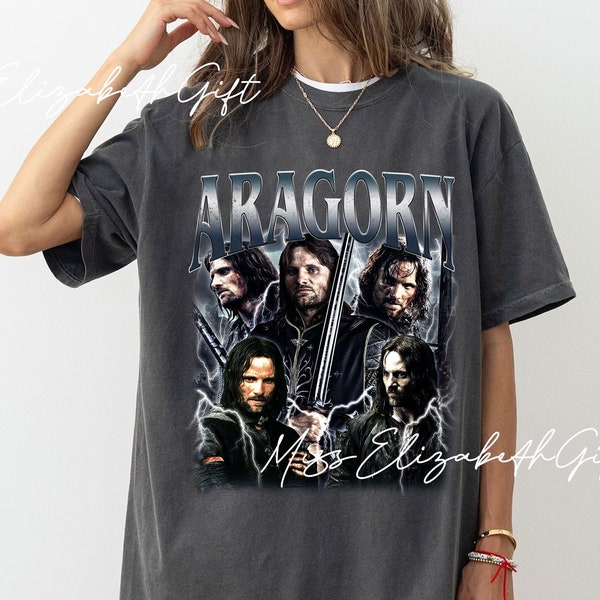 Vintage Style A.ragorn Shirt, Retro Aragorn Shirt, Aragorn  Sweatshirt, Lord of the Rings Shirt, Vintage 90s Grapic Tee, Gift For Fan Shirt