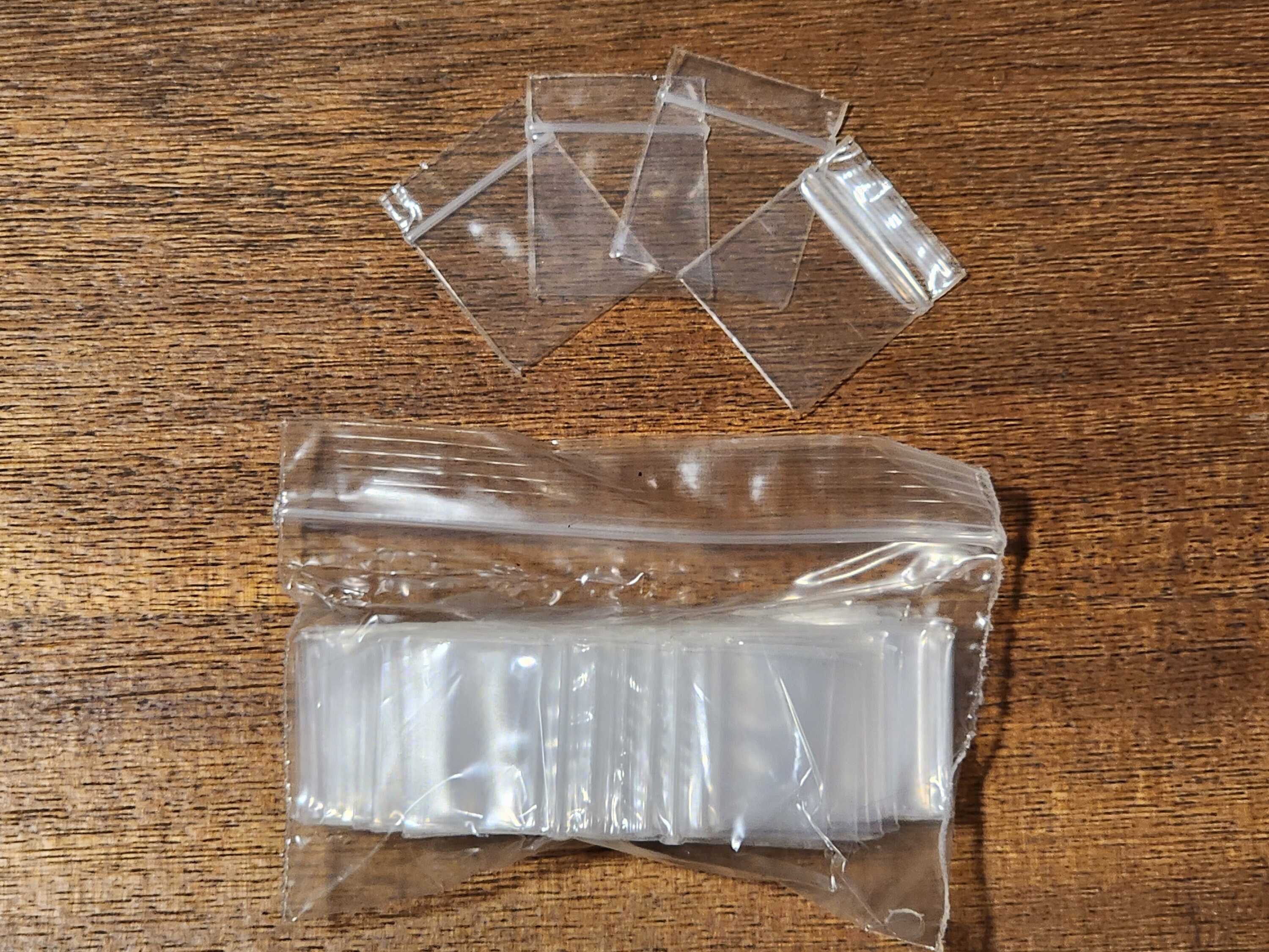 Mini 3cmx3cm / 2.5cmx2.5cm / 2cmx2cmzip Bag 100pcs Resealable Bag Small  Clear Tiny Plastic Bag Zip Bag Reusable Plastic Bag Reclosable Bag -   Norway