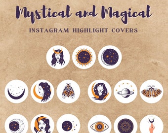 Portadas mágicas destacadas para historias de Instagram