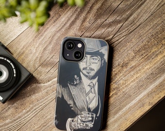 Post Malone's Western Toast: Whiskey Cowboy Phone Case Tough Phone Cases
