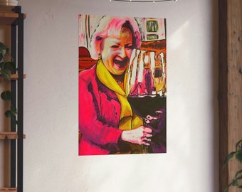 Betty's Wine Wonderland: Mega Pint Poster Extravaganza. Matte Vertical Posters