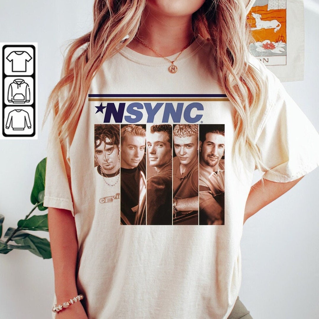 NSYNC Shirt Vintage NSYNC No Strings Attached Black Shirt Etsy
