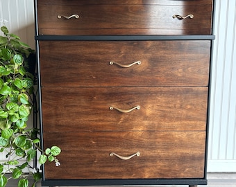 SOLD!! Do not purchase!Midcentury Modern Four Drawer Chest