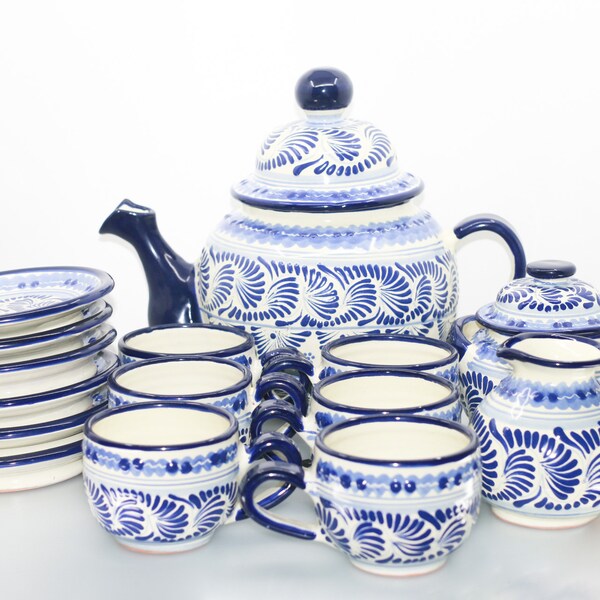 Mexican Tea Set - Etsy