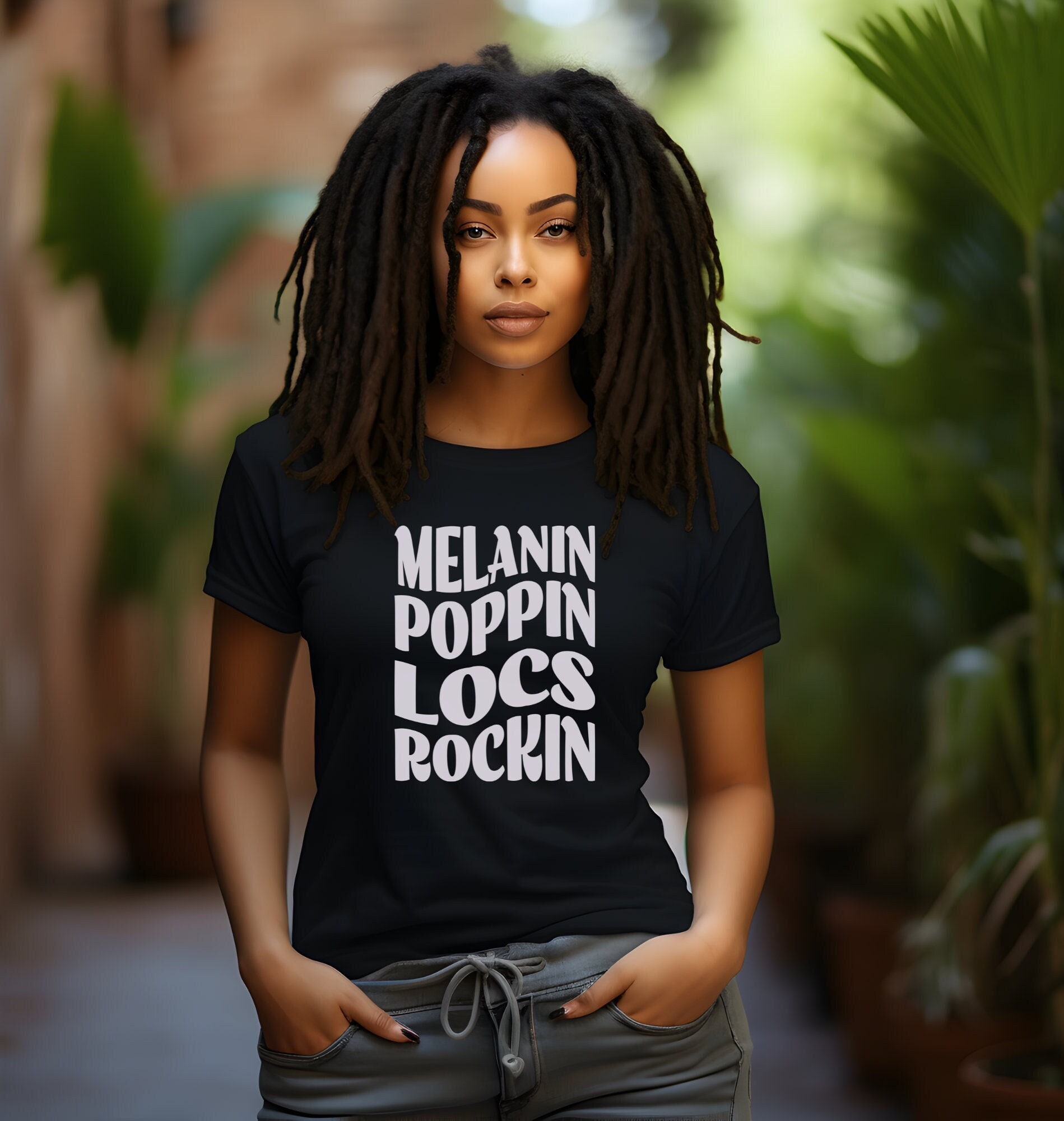 Trendy Melanin Poppin' T-Shirt Trendy Melanin Poppin' T-Shirt