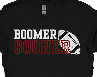 Unisex Oklahoma Boomer Sooner Football Shirt