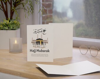 Hajj Mubarak Card, Custom Hajj Mubarak Card