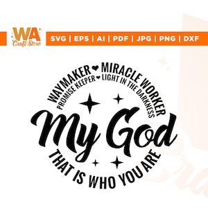 SVG cristiano, SVG de Waymaker, SVG de Pascua, Sublimación, SVG de Pascua, SVG de signo de cruz, SVG de diseño cristiano, SVG de cita cristiana, SVG de versículos bíblicos