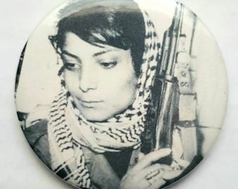 Leila Khaled Button