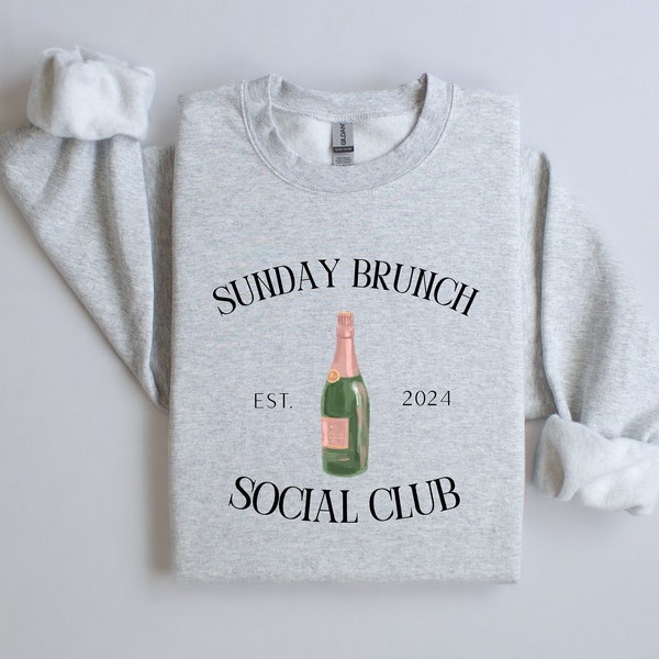 Brunch Social Club Sweatshirt / Bottomless Mimosas Sweatshirt / Mimosas Sweatshirt / Brunch Sweatshirt