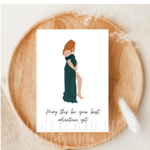 Expecting Mama Card/ baby shower card / mama card / baby card / baby boy card/ Digital Download