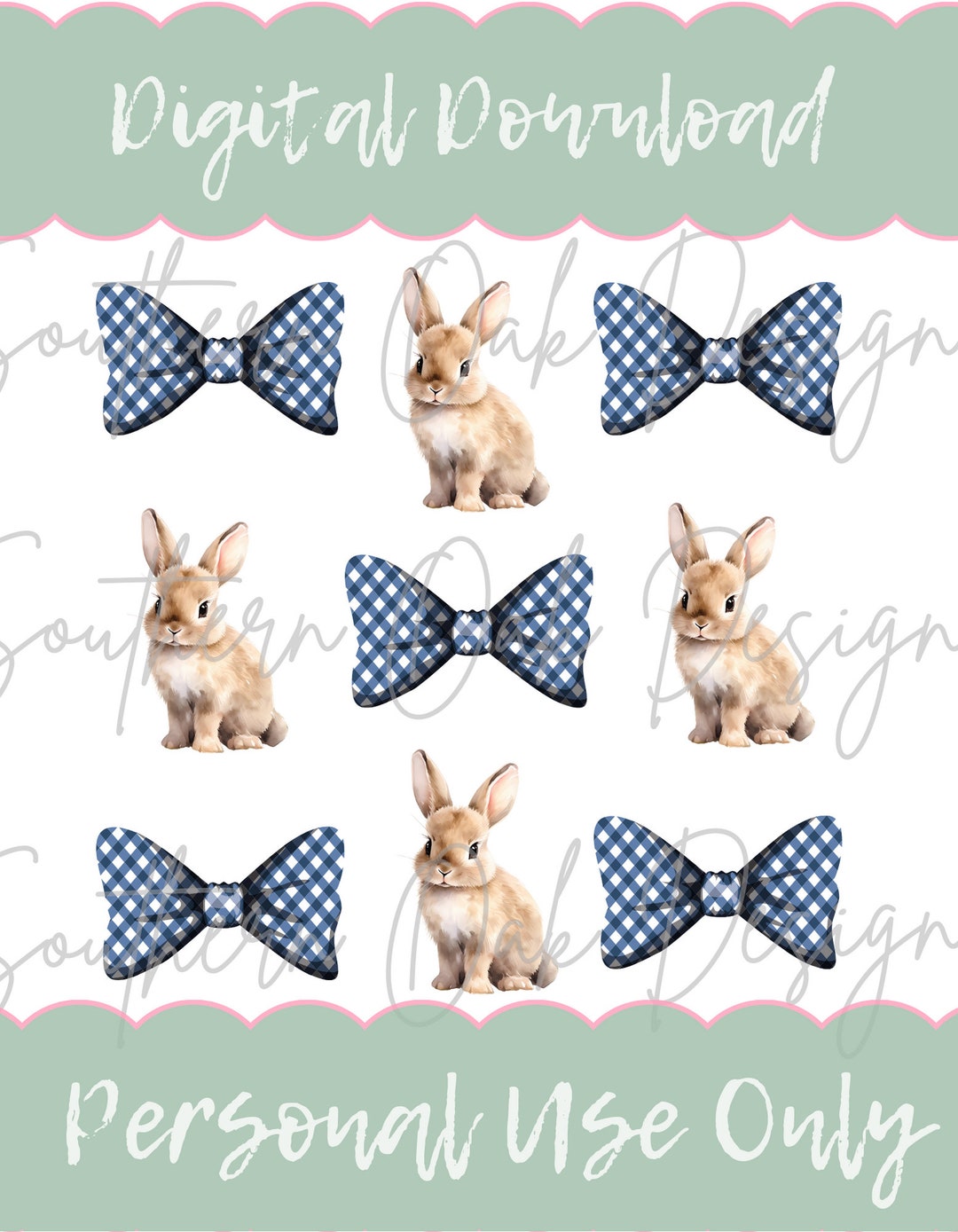 easter bunny bowtie