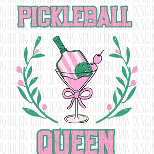 Pickleball PNG / Pickleball Design / Pickleball Shirt / Cute Pickleball PNG / Pink Pickleball