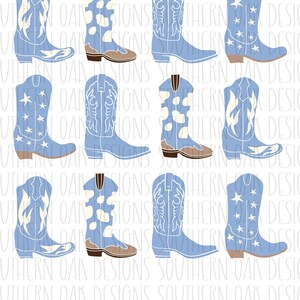 Botas de Cowboy PNG / Design de botas de cowboy / Design de botas / Design ocidental / Cowboy
