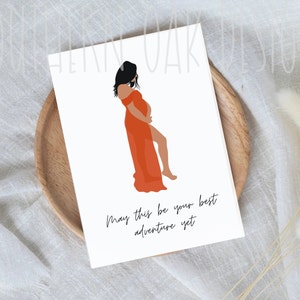 Expecting Mama Card/ baby shower card / mama card / baby card / baby boy card/ Digital Download