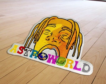 Travis Scott Astroworld Tufted Rug | Cactus Jack Decor