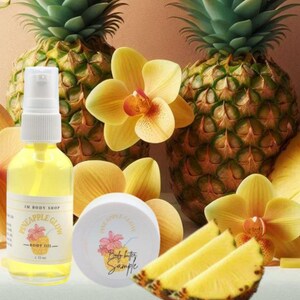 Body Oil & Vegan Body Butter Set Organic Skincare for Dry Skin, Scented Hydration Gift for Mom, Relaxing Self-Care, Moisturizing Massage Oil