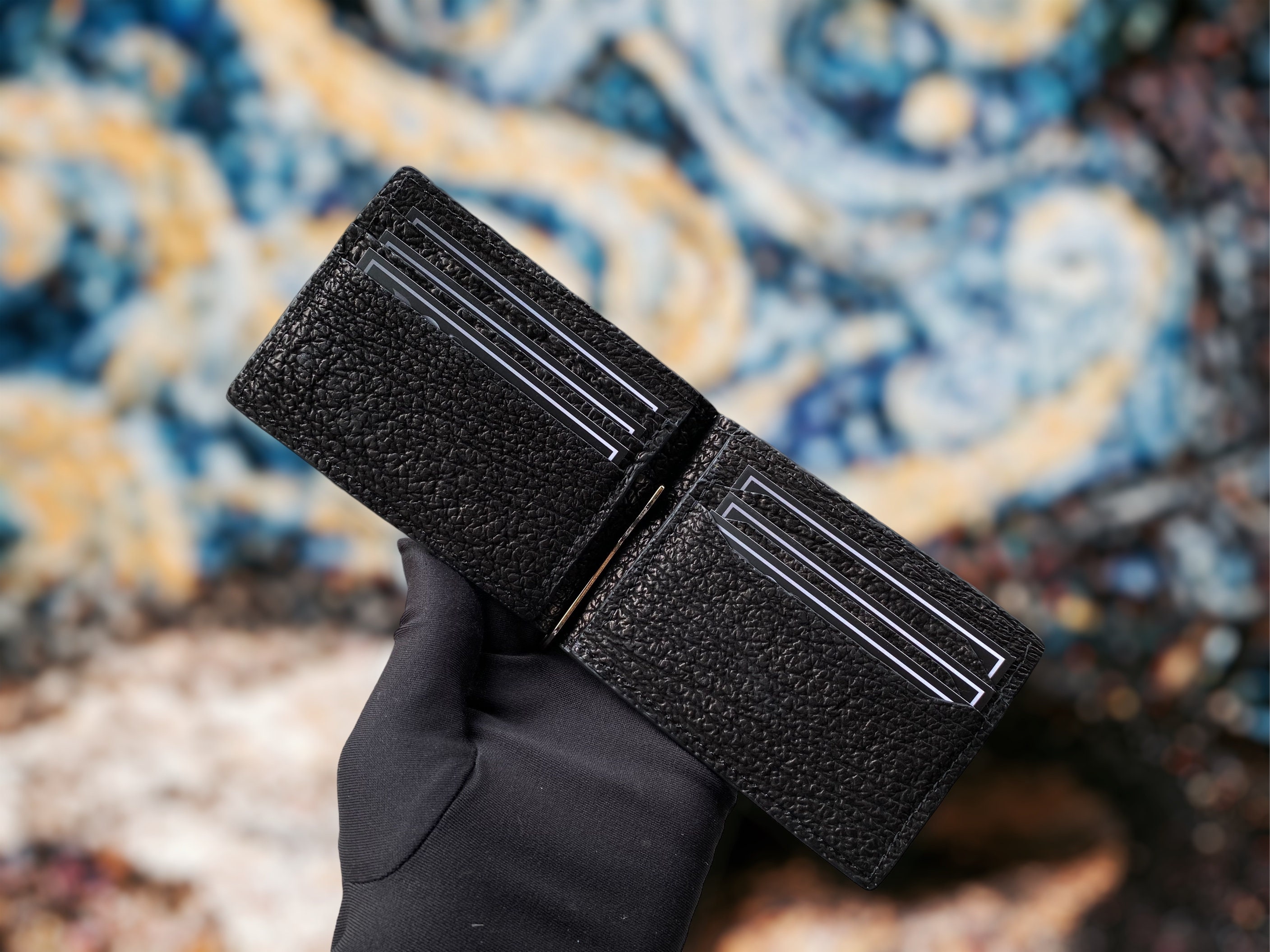 exotic leather wallets