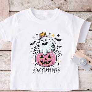 Kids Halloween Shirt, Custom Name Halloween Shirt for kid, Personalized Halloween Toddler Shirt, Girls Halloween Shirt, Halloween Squad.