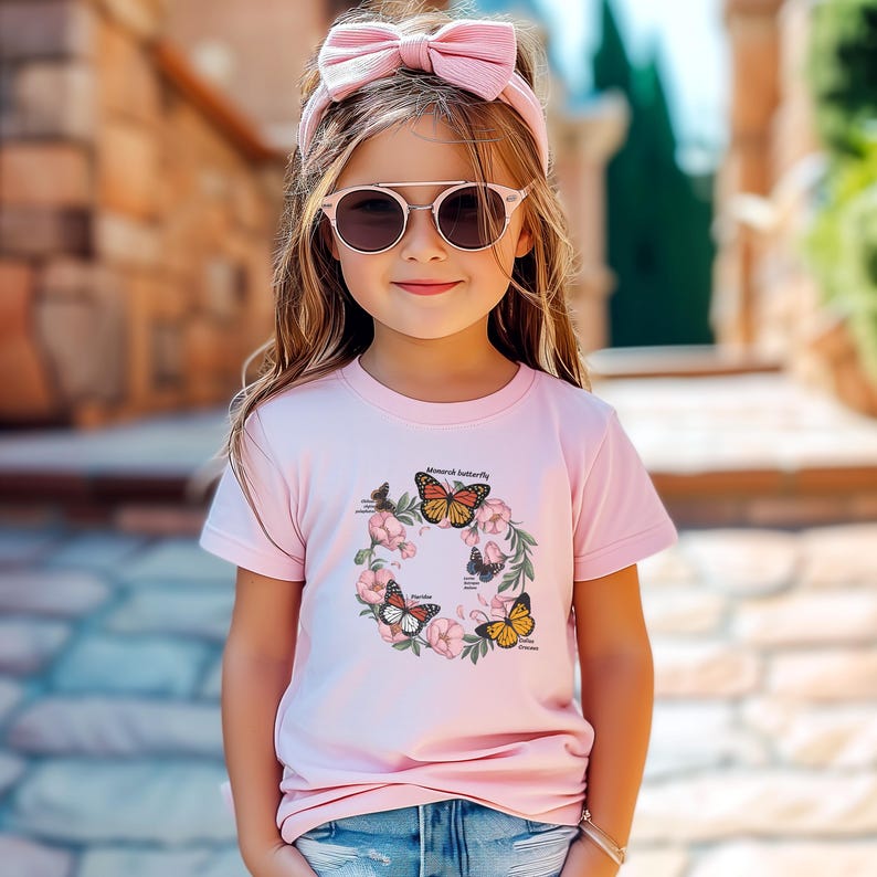 butterfly-kids-tee-retro-butterfly-baby-girl-toddler-youth-gift