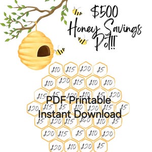 Honey Savings Pot Tracker
