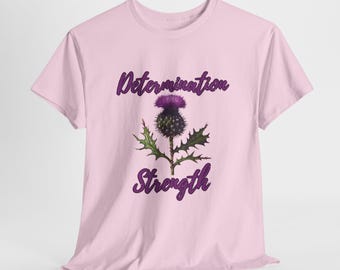 Camiseta Scottish Thistle: Celtic Pride Apparel