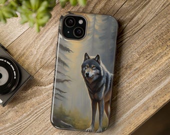 Wolf MagSafe Phone Case: Wildlife Lover Gift