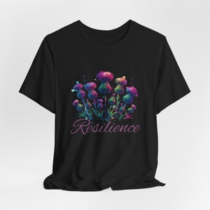 Schottische Distel, Widerstandsfähigkeit, Jersey Kurzarm-T-Shirt Bild 3