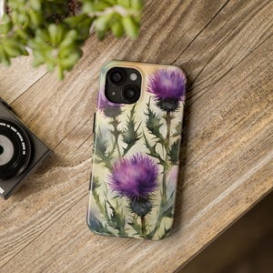 Robuste Handyhülle IPhone 7C (Schottische Distel).