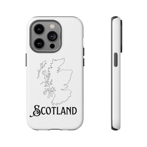 Ecosse, Carte de l'Ecosse, Coque rigide, Coque pour iPhone