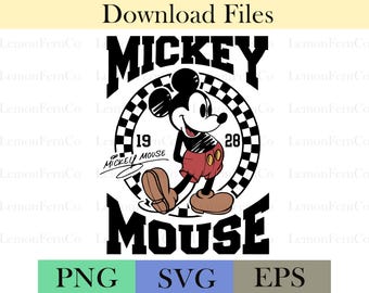 Retro Mickey Mouse Png, Klasyczny Mickey Png, Kratownica Mickey Mouse Png, Myszka Miki Svg, Rok założenia Mickey 1928 Png, Magiczny Zamek Png