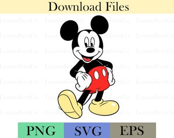 Retro Mouse Family Vacation Design: PNG SVG EPS Files