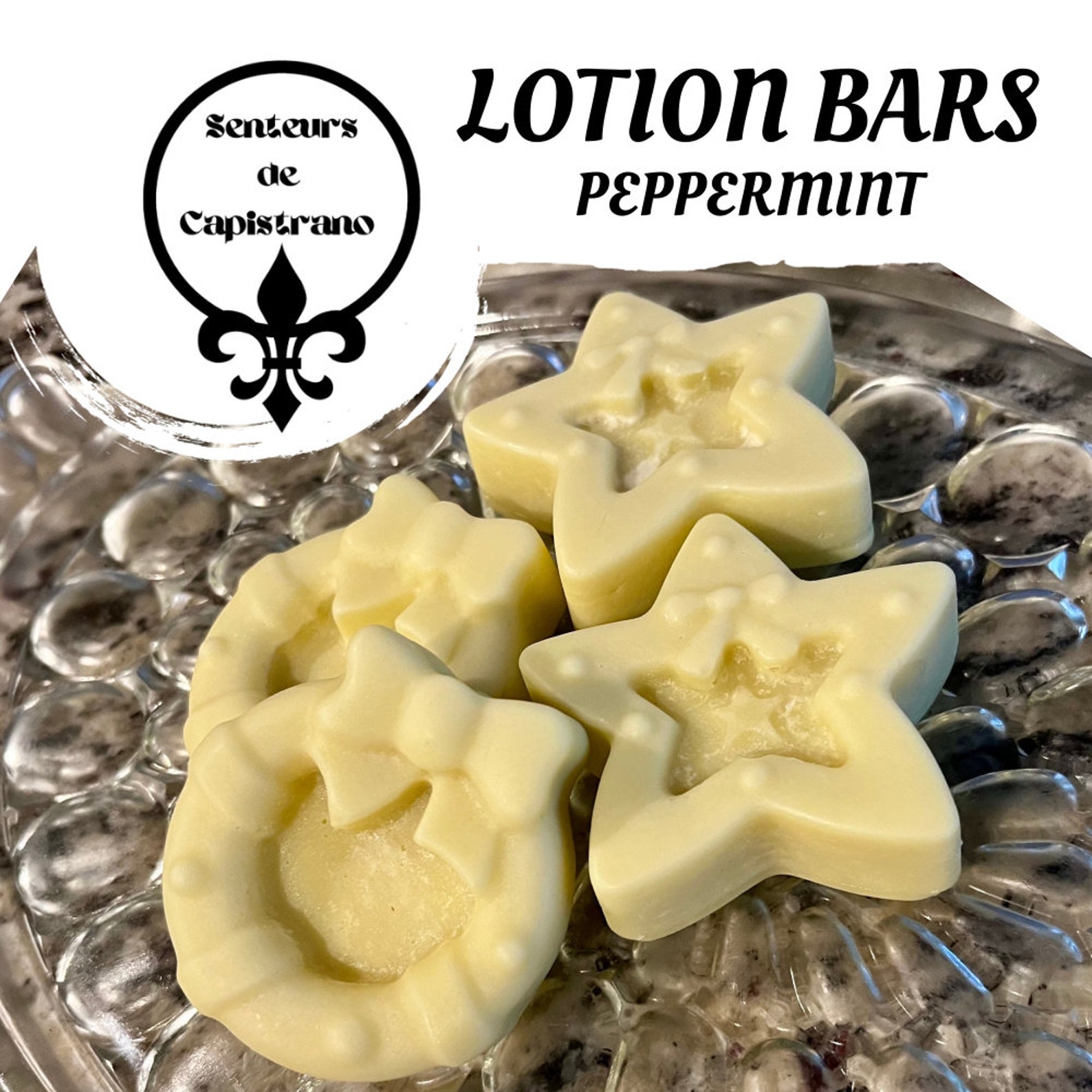 Peppermint, Sugared Vanilla, Eucalyptus Solid Lotion Bars | Perfect ...