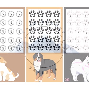 Dog Mini Savings Challenge Pack | 3 Dog Themed Savings Challenges