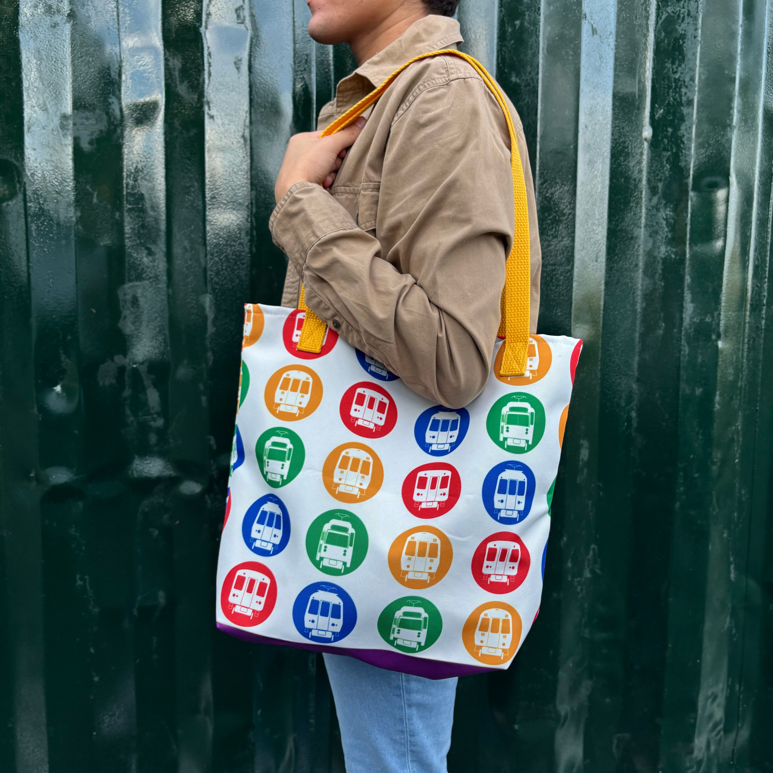 Boston Tote Bag: Subway Themed Bag, MBTA - Etsy