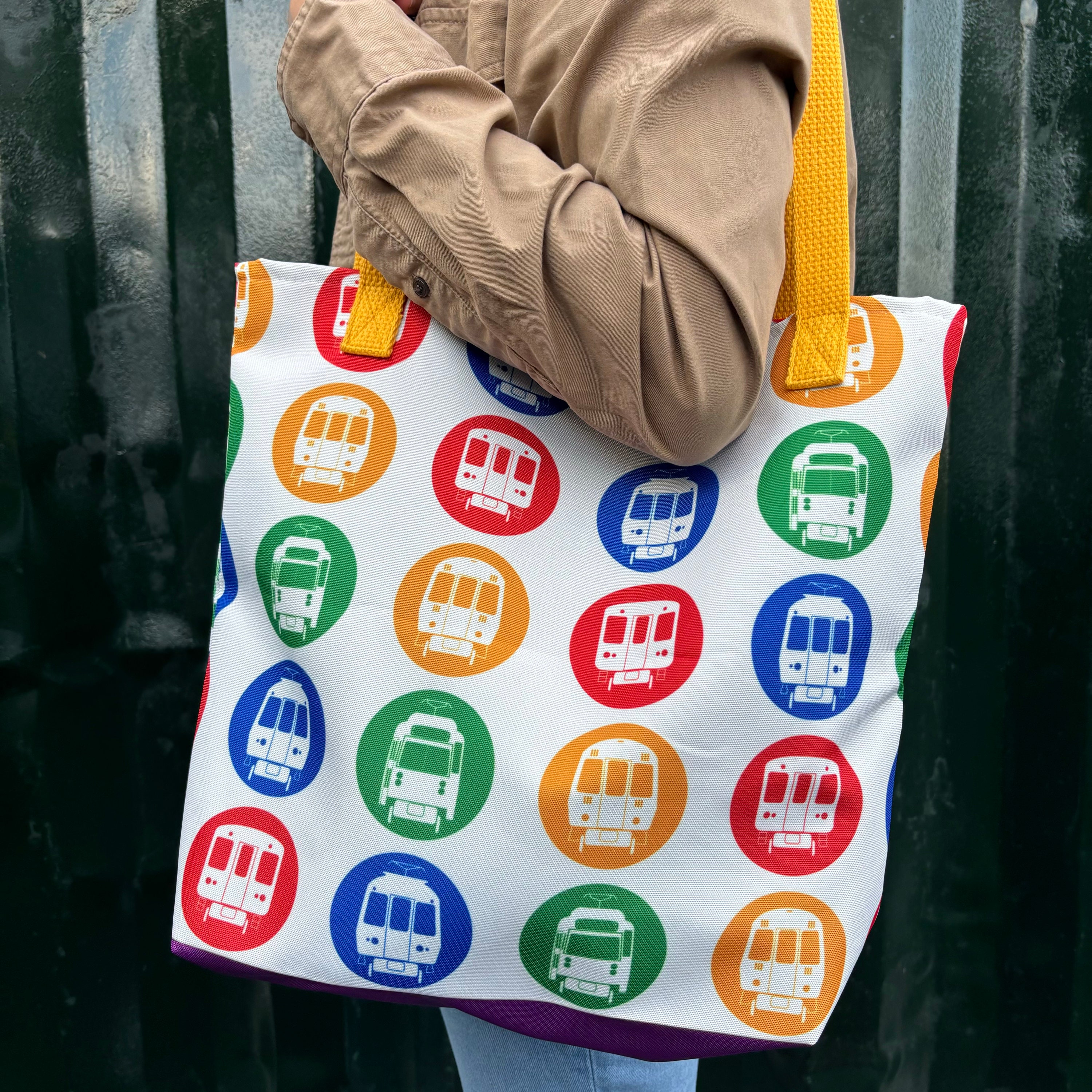 Boston Tote Bag: Subway Themed Bag, MBTA - Etsy