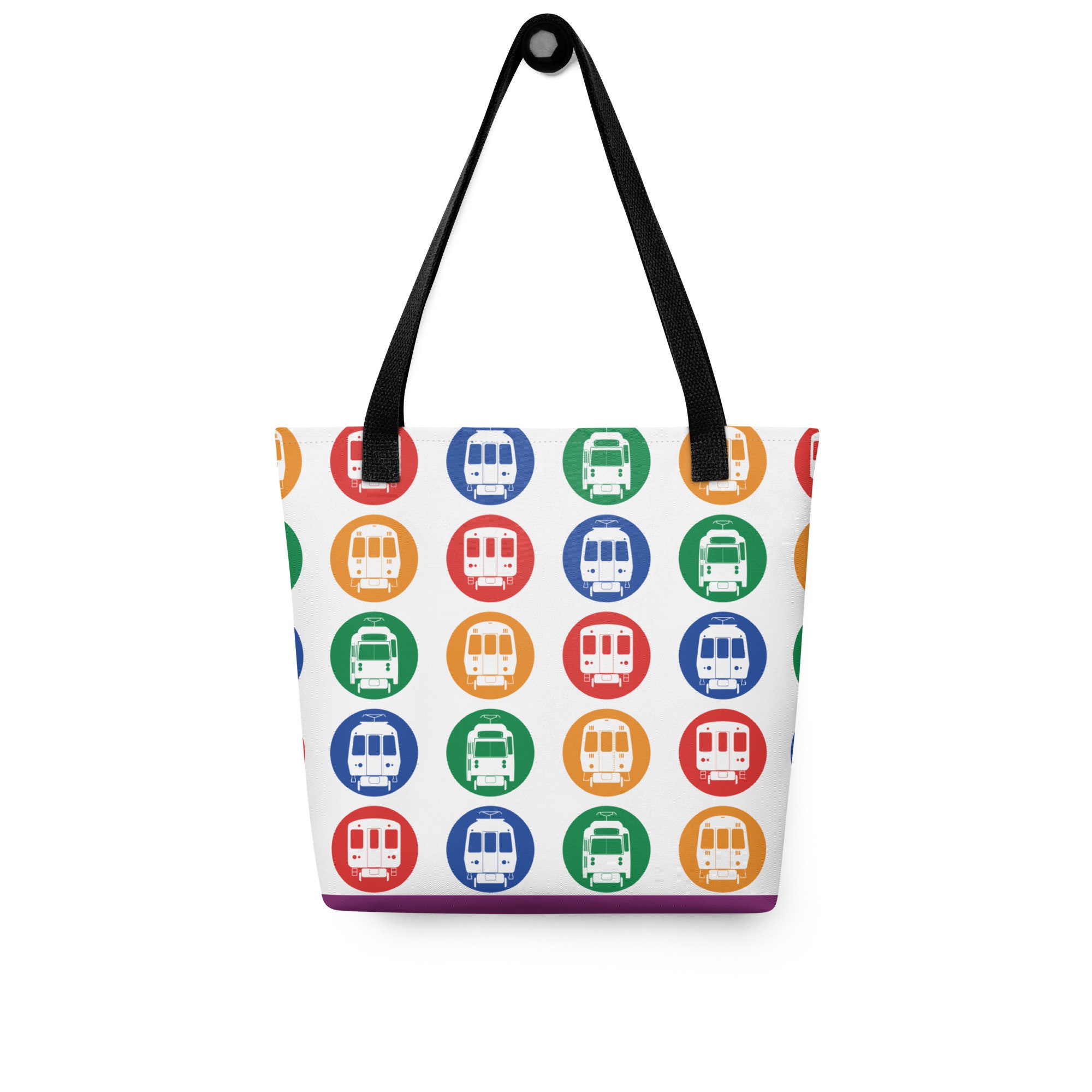 Boston Tote Bag: Subway Themed Bag, MBTA - Etsy